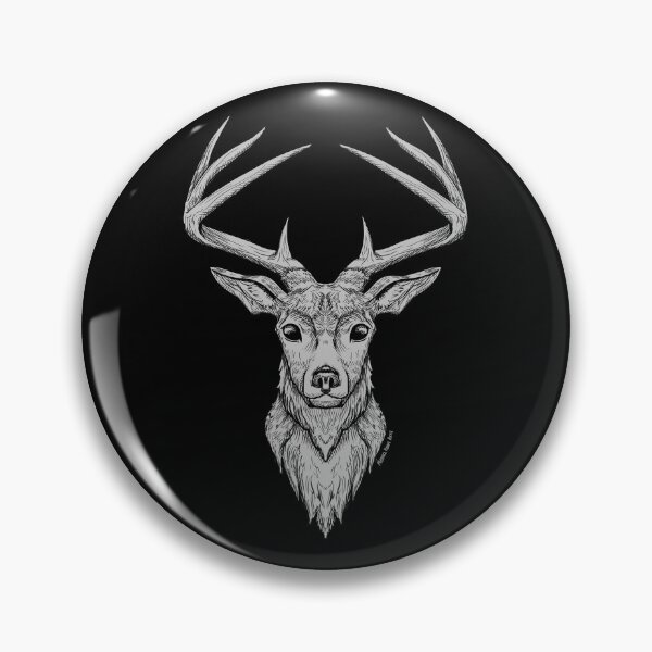 Aperçu de l'œuvre Dessin de visage de cerf créée et vendue par MichaelHoweArts.