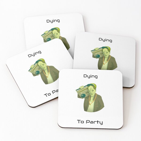 Item preview, HALLOWEEN Dying to Party zombie designed and sold by Saige kesl.