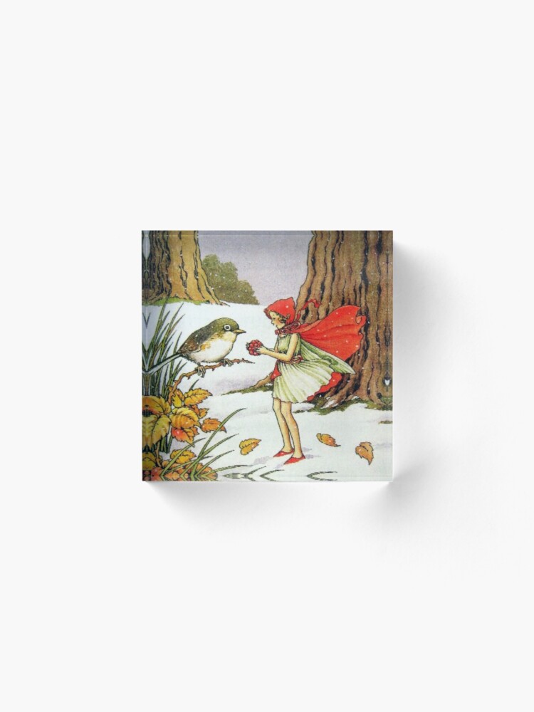 Alternate view of Winter Fairy - Ida Rentoul Outhwaite Acrylic Block