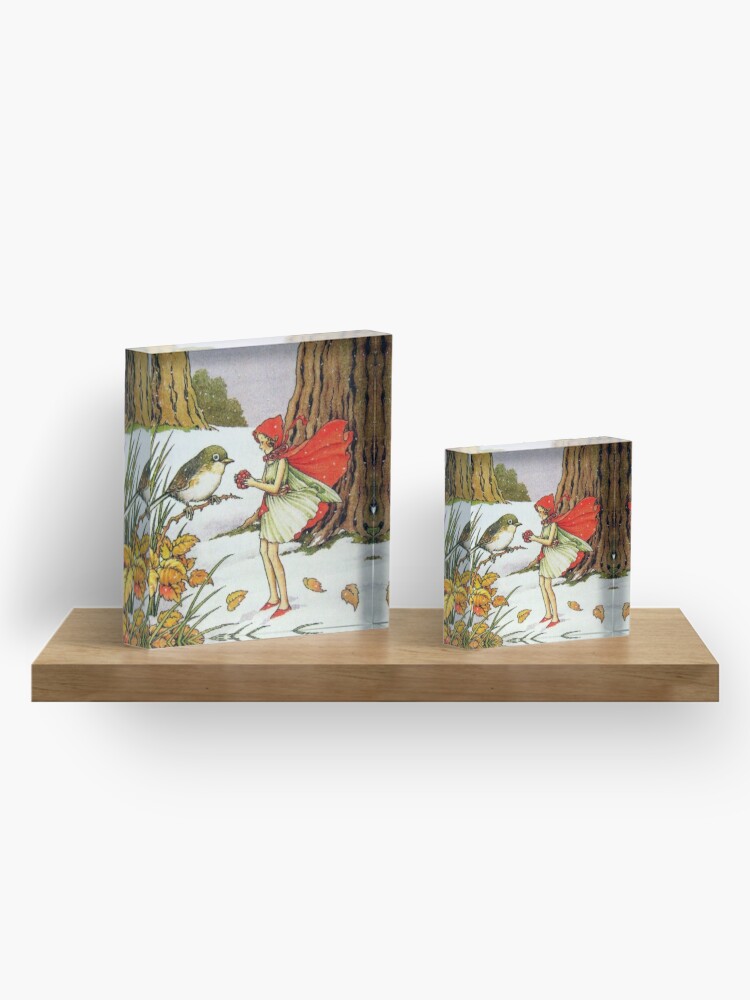 Alternate view of Winter Fairy - Ida Rentoul Outhwaite Acrylic Block