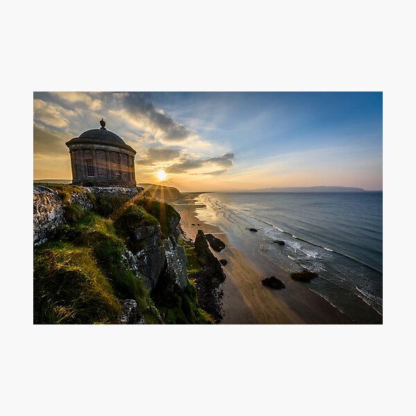 Item preview, Mussenden Temple Northern Ireland Landscapes Derry Londonderry  designed and sold by thinkbigimages.