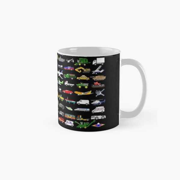 100 Vehicles - The Kids' Picture Show Classic Mug