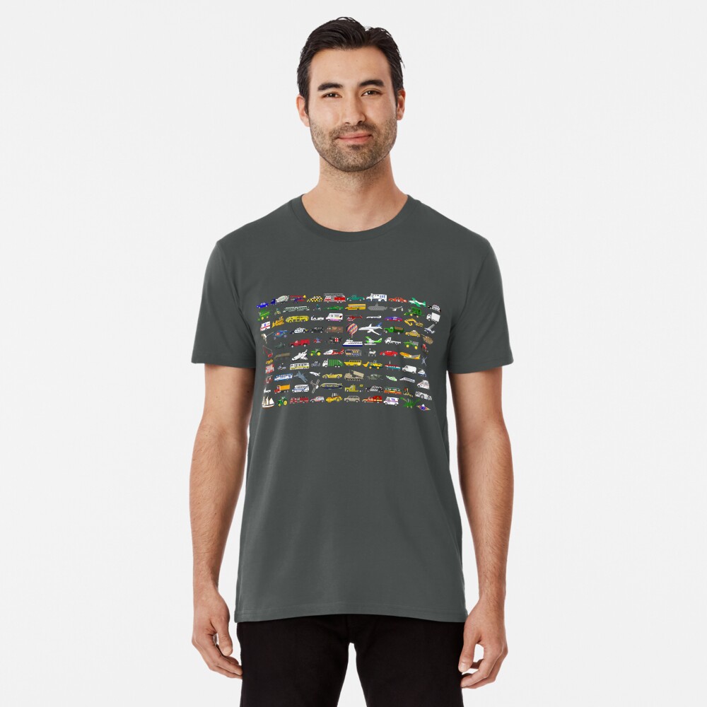 Vista previa del artículo con la obra «Camiseta premium», diseñado y vendido por KidsPictureShow.