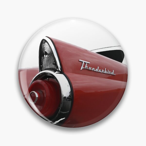 Item preview, Ford Thunderbird detail - high contrast designed and sold by mal-photography.
