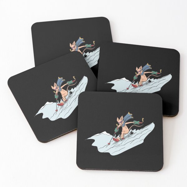 Item preview, Cat on ski in deep snow designed and sold by Monkey Ful.
