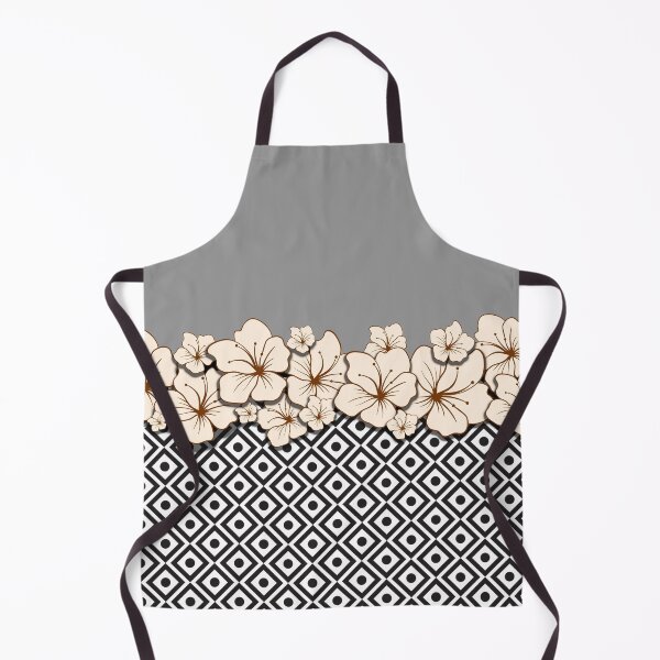 Item preview, Black and White flower pattern V2 designed and sold by smARTwork.