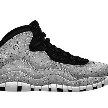 Fashion cement jordan 10