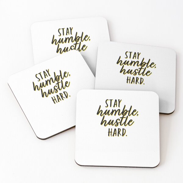 Item preview, Stay Humble Hustle Hard Script Motivate designed and sold by sharedipmemes.