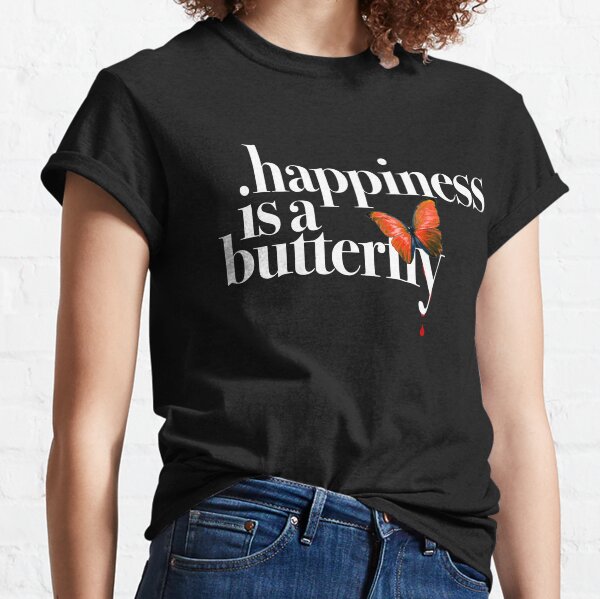 Lana Del Rey - la felicidad es una mariposa Camiseta clásica