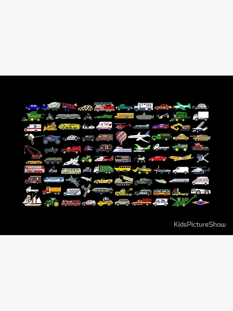 100 Vehicles - The Kids' Picture Show by KidsPictureShow