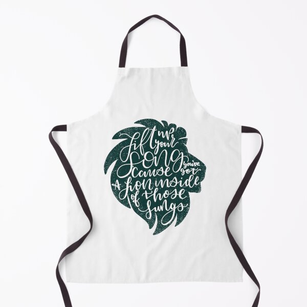 Item preview, Lift up your song, cause you’ve got a lion inside of those lungs // slate green designed and sold by Jone0331.