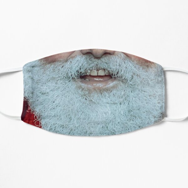 Father Christmas Mask Flat Mask