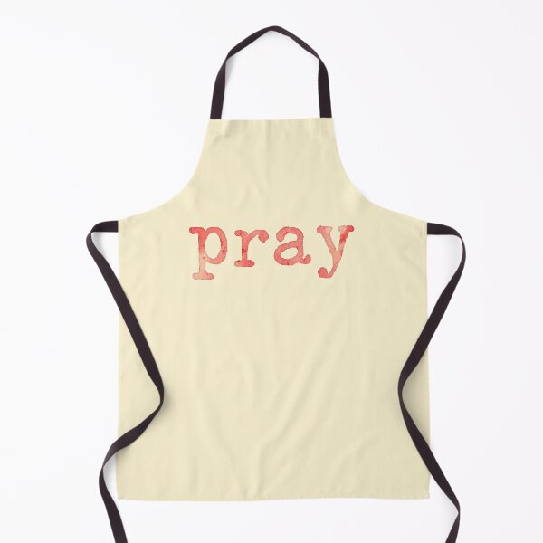 Item preview, Pray Typewriter Motivation Red Watercolor designed and sold by sharedipmemes.