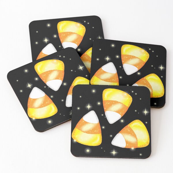 Item preview, Halloween Pattern Candy Corn Trick Treats Kawaii Cute Sweets Candy  designed and sold by Jolly-Yosei.