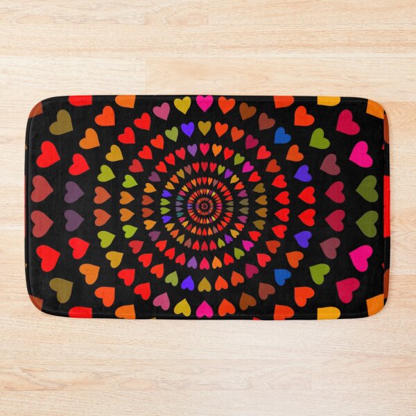 Item preview, Colorama pattern the round of hearts designed and sold by Joie-et-Poesie.