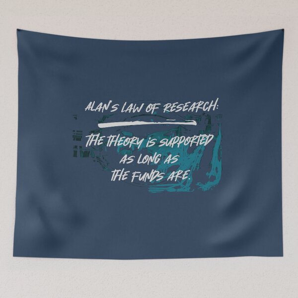 Item preview, Law of Research. Humor Collection designed and sold by ArtlyStudio.