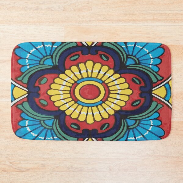 Item preview, mexican Tile TALAVERA mosaic ceramics colorful design designed and sold by T-Mex.