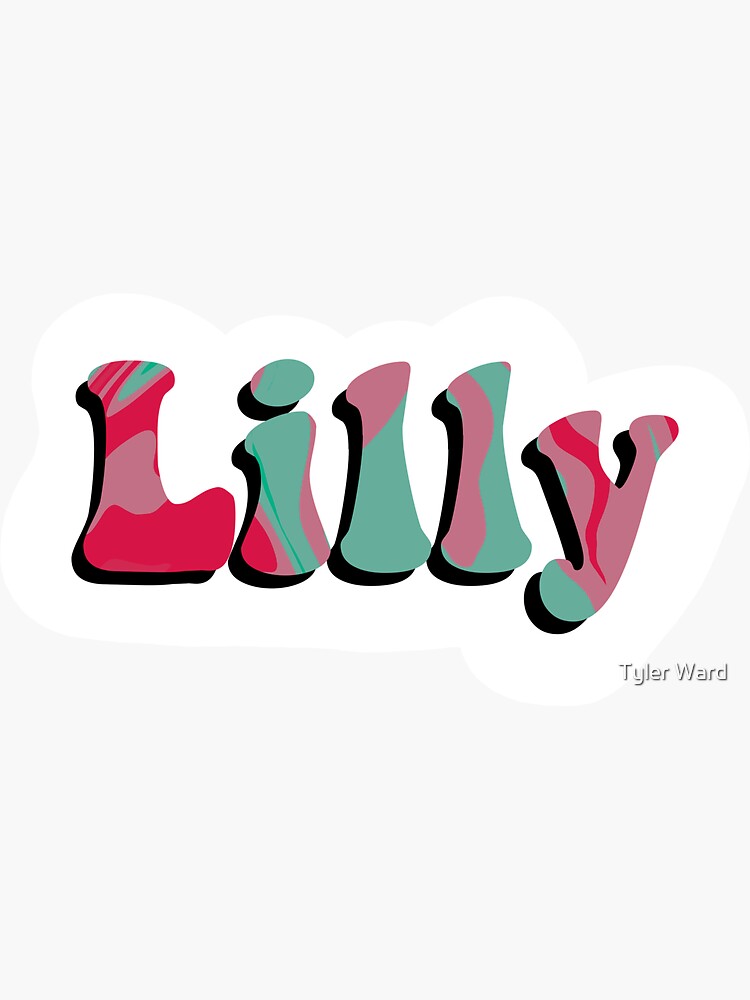 lily-sticker-sticker-for-sale-by-girlygoods-redbubble