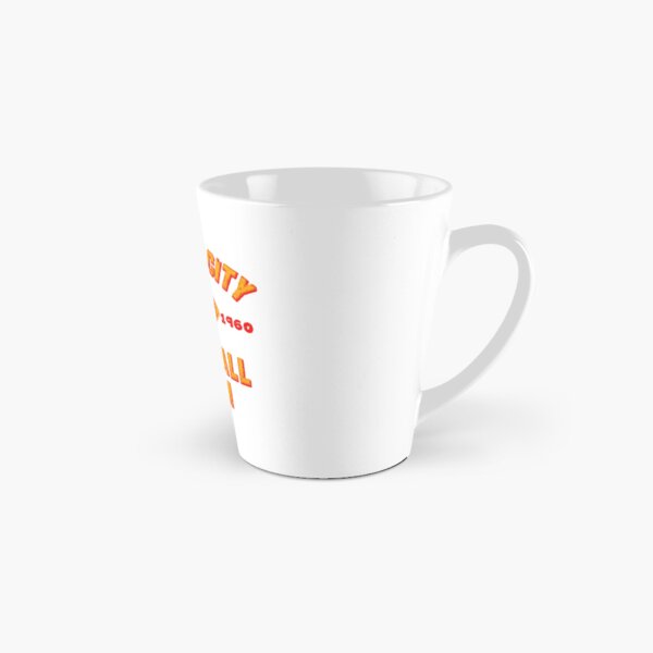 Kansas city football team est 1960 chiefs jersey Tall Mug