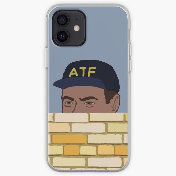 ATF Guy Fence Peeking - Meme, Gun Rights iPhone Soft Case