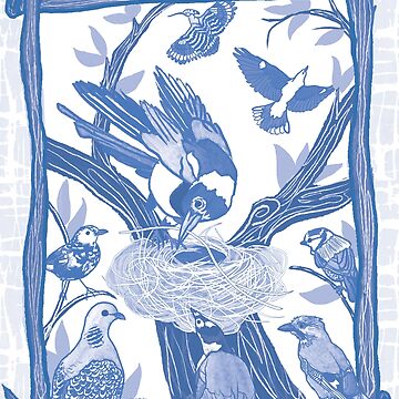 Artwork thumbnail, Magpie's Nest by tinaschofield