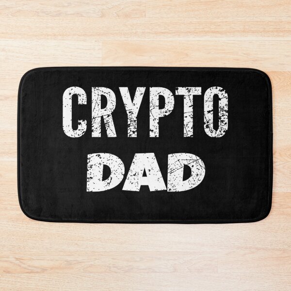 Item preview, CRYPTO DAD, dad jokes,crypto currencies, for dad gifts, dad gifts, to dad quotes, for dad quotes dad presents designed and sold by T-DESIGNEDZ.