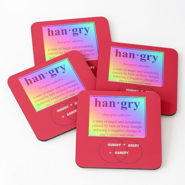 Item preview, hangry definition designed and sold by amy greaves.
