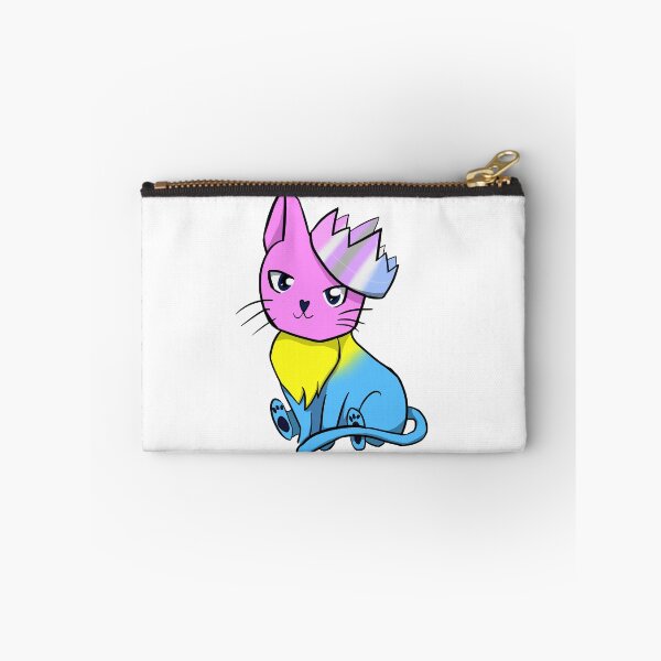Item preview, Pansexual Intergender Pride Cat designed and sold by LunarDoodles.