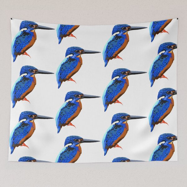 Item preview, Blue Kingfisher designed and sold by Swoerle.
