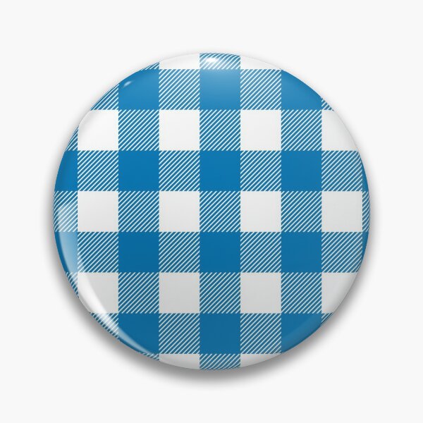 Item preview, Blue and White Buffalo Check designed and sold by beezymurphy.