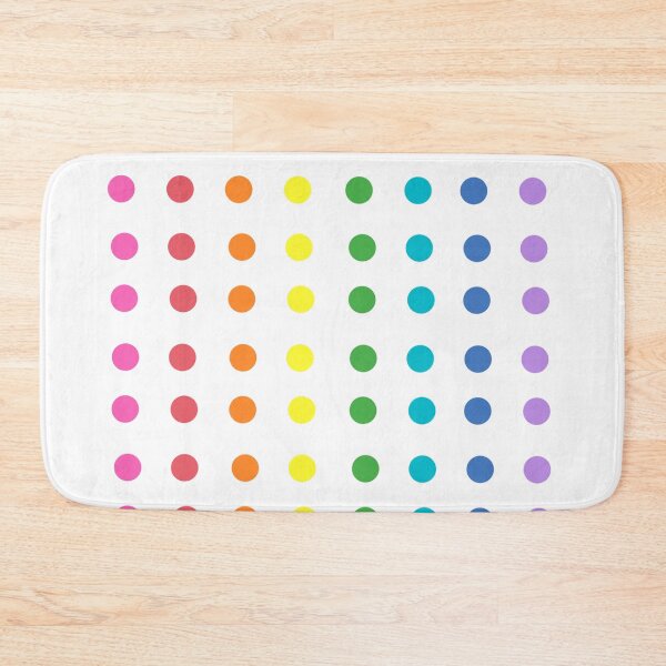 Item preview, Rainbow Solid Polka Dots designed and sold by YitingZarts.