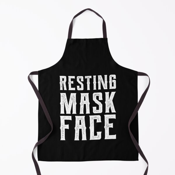 Item preview, Resting Mask Face | funny joke designed and sold by CodingForTech.