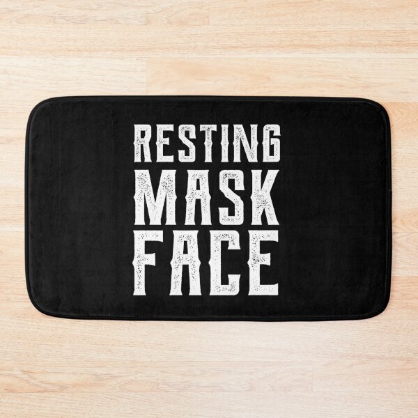 Item preview, Resting Mask Face | funny joke  designed and sold by CodingForTech.
