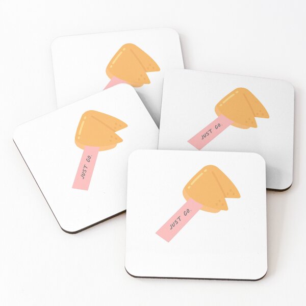 Item preview, Just Go Chinese Fortune Cookie designed and sold by sharedipmemes.