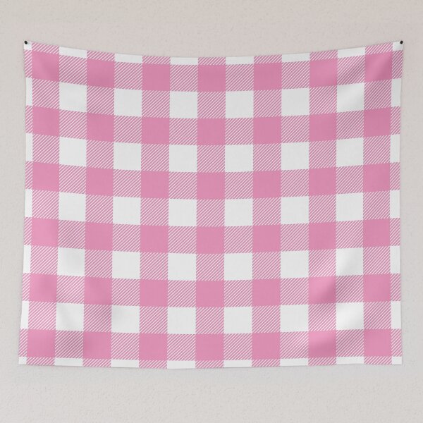 Item preview, Pink and White Buffalo Check designed and sold by beezymurphy.