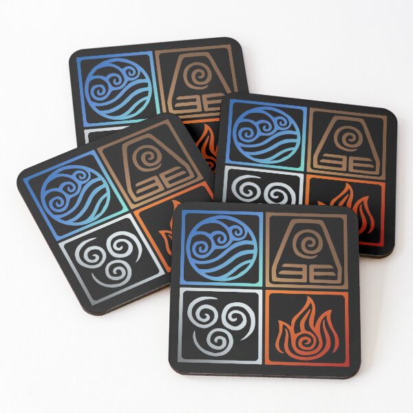 Item preview, Avatar Four Elements--Gradient Colors designed and sold by AthenaBird.