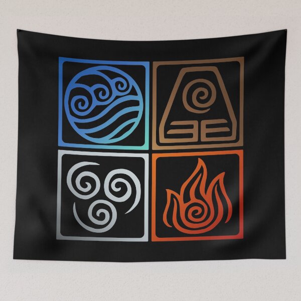 Item preview, Avatar Four Elements--Gradient Colors designed and sold by AthenaBird.