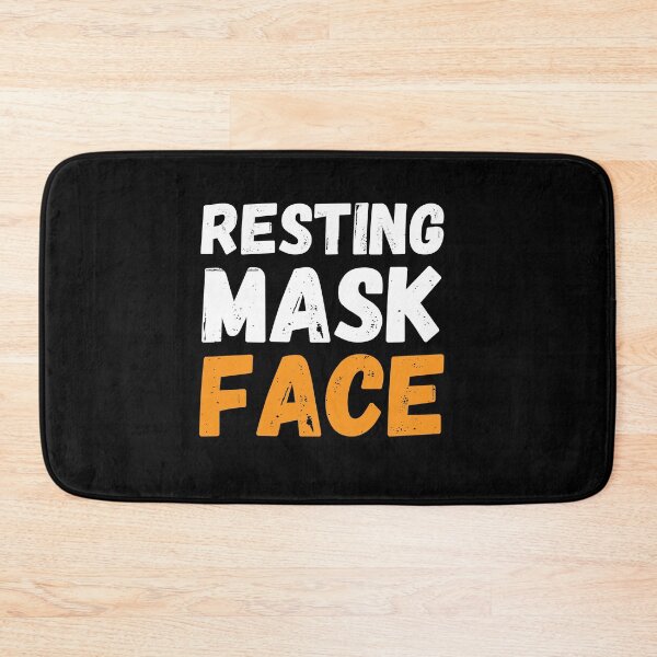 Item preview, Resting Mask Face | funny joke  designed and sold by CodingForTech.