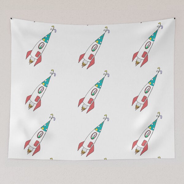 Item preview, Party Rocket! designed and sold by GoofsNDoodles.