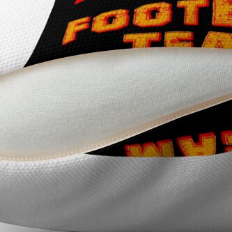 Alternate view of Kansas city football team est 1960 chiefs jersey Throw Pillow