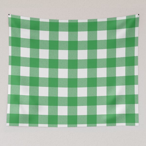 Item preview, Green and White Buffalo Check designed and sold by beezymurphy.