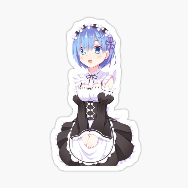 Re Zero Cosplay Stickers Redbubble