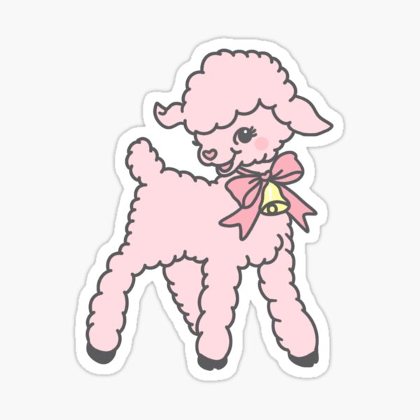 Kawaii Lamb Sticker