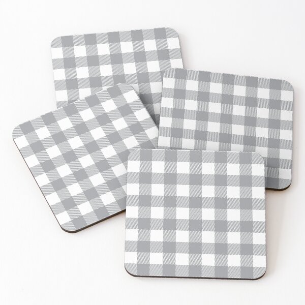 Item preview, Light Gray and White Buffalo Check designed and sold by beezymurphy.