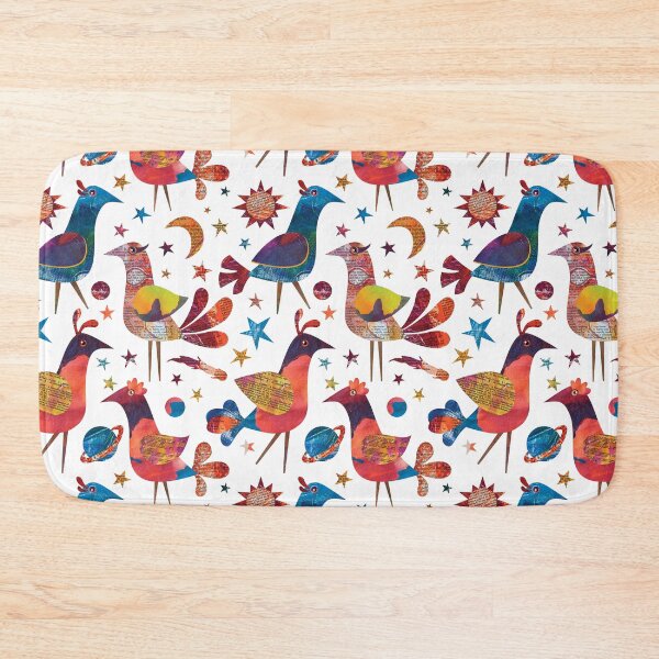 Item preview, Bright Stargazing Dictionary Birds Pattern designed and sold by Diana Garrison.