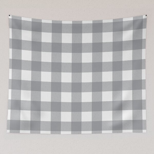 Item preview, Light Gray and White Buffalo Check designed and sold by beezymurphy.