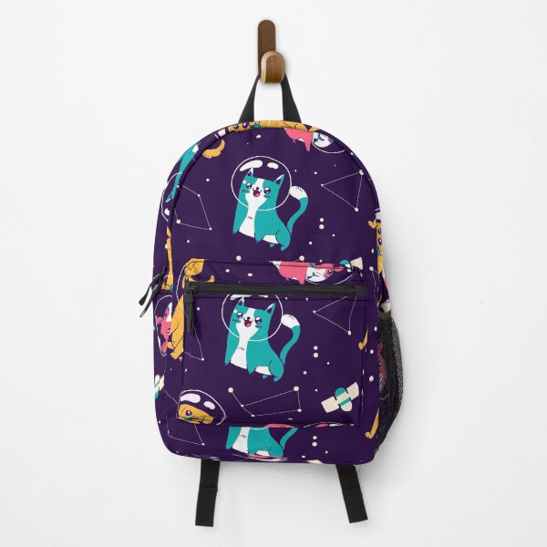 Item preview, Outer Space Pattern Cute Pets Floating on the Galaxy designed and sold by ShareYourFaith.