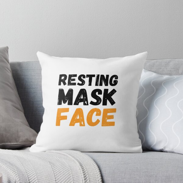 Item preview, Resting Mask Face | funny joke  designed and sold by CodingForTech.