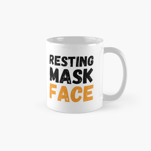 Item preview, Resting Mask Face | funny joke  designed and sold by CodingForTech.