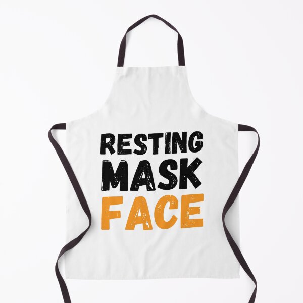 Item preview, Resting Mask Face | funny joke designed and sold by CodingForTech.